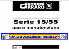 Antonio carraro service for sale  WORCESTER PARK