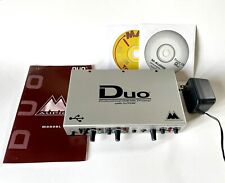 Pré-amplificador de interface de áudio M-Audio Duo USB com S/PDIF na caixa, usado comprar usado  Enviando para Brazil