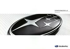 Subaru sondermodelle prospekt gebraucht kaufen  Gladbeck