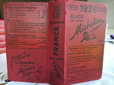 Guide michelin 1936 d'occasion  Laval