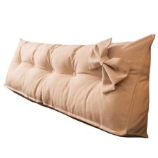 Almofada triangular cunha sofá cabeceira encosto macio longo travesseiro decoração quarto comprar usado  Enviando para Brazil