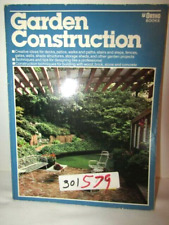 Garden construction paperback for sale  Marshall