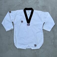Vintage Adidas Taekwondo Martial Arts Uniform Dobok Shirt, used for sale  Shipping to South Africa