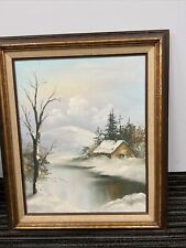 Winter landscape oil for sale  Oak Park
