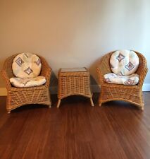 Rattan custom chairs for sale  Seattle