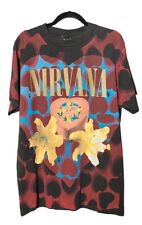 Camisa Gigante Vintage Antiga Nirvana em Forma de Coração Caixa G por Tultex Kurt Cobain comprar usado  Enviando para Brazil
