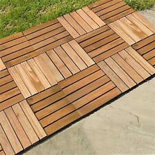 Wooden deck tiles for sale  Shipping to Ireland