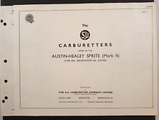 Bmc original carburetter for sale  PRESTON