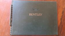 Bentley series brochure for sale  HELSTON