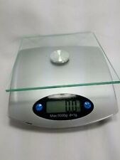 Escala de joyería de 5 kg/11 libras x 1 g digital de vidrio con cuatro modos de pesaje segunda mano  Embacar hacia Argentina