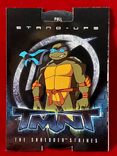 LEONARDO 2003 Teenage Mutant Ninja Turtles Shredder Strikes Stand-Ups Card quase perfeito! comprar usado  Enviando para Brazil