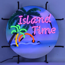 Island time neon for sale  Hampstead