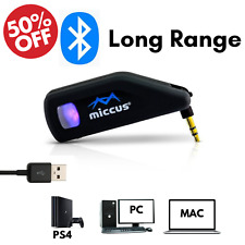 Long Range Bluetooth Transmitter Dongle for PC PS4 Nintendo  headset USB 3.5mm R for sale  Shipping to South Africa