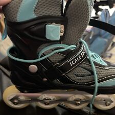 Scale Sports Size 4-6 Adjustable Kids Teens Inline Skates Roller Blades for sale  Shipping to South Africa