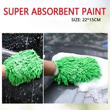 Car Wash Washing Microfiber Chenille Mitt Auto Cleaning Glove Dust Washer; C2J2 comprar usado  Enviando para Brazil