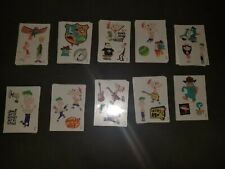 LOTE DE 60 TATUAJES TEMPORALES de Disney Phineas y Ferb ~ impermeables 2a1 segunda mano  Embacar hacia Argentina