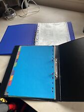 Files folders ring for sale  THORNTON-CLEVELEYS