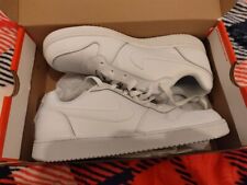 Mens Nike Ebernon low UK size 9 trainers white, used for sale  Shipping to South Africa