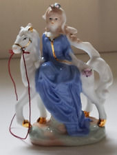 Porzellanfigur prinzessin pfer gebraucht kaufen  Gelsenkirchen