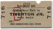 Btc railway ticket for sale  MAIDSTONE