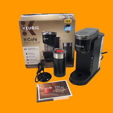 Keurig K-CAFE BARISTA BAR Coffee Machine with Frother Single-Serve Black, used for sale  Shipping to South Africa