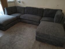 grey u shaped sofa for sale  LONDON