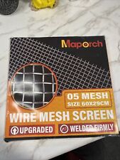 Used, Stainless Steel 304 Mesh #5 Mesh Wire Screen 60cm X 29cm for sale  Shipping to South Africa