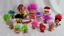 Lote de muñecas troll de vacaciones vintage Dam Russ Treasure y otros trolls, usado segunda mano  Embacar hacia Argentina