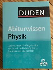 Duden abiturwissen physik gebraucht kaufen  Dorshm., Guldental, Windeshm.