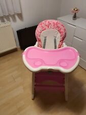 Kinderhochstuhl weiss pink gebraucht kaufen  Schongau