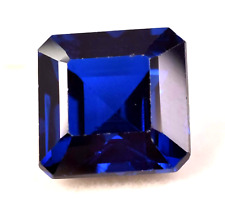 10.60 Ct AAA Natural Ceylon Blue Serendibite Square Cut Certified Loose Gemstone for sale  Shipping to South Africa