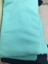 Turquoise cotton ponte for sale  NEWARK