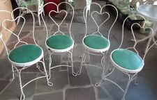 wrought iron cafe chairs for sale  Verona