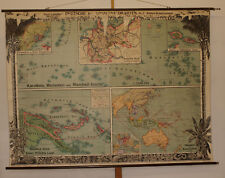 Deutsche kolonial wandkarten gebraucht kaufen  Sielow