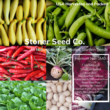 300+ Sementes De Heirloom vegetais 6 Conjunto De Jardim Variedade sobrevivência de emergência #5 não OGM, usado comprar usado  Enviando para Brazil