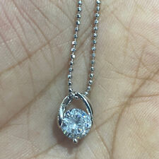 Solitaire pendant necklace for sale  USA