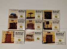 Lote de 9 kits de móveis The House of Miniatures cômodas mesas armários tela comprar usado  Enviando para Brazil