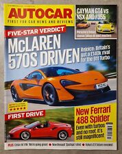 Autocar magazine oct for sale  BLAYDON-ON-TYNE