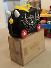 Trunki - Pedro The Pirate Black Kids Suitcase - Rare Comes With Strap And Key for sale  Shipping to South Africa