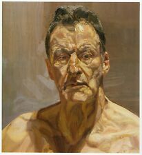 Reflection Self Portrait Lucian Freud print in 11 x 14 inch mount ready to frame for sale  UK