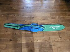 Used, vintage Retro o'brien skis Zip Case Bag 162cm Very Cool Green Blue Euc for sale  Shipping to South Africa
