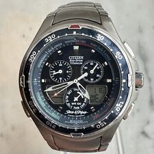 2003 Citizen Stars and Stripes Titanium relógio masculino Eco-Drive com novo capacitor comprar usado  Enviando para Brazil