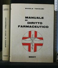 Manuale diritto farmaceutico. usato  Ariccia