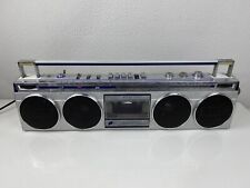 VINTAGE Sanyo M-7830 Stereo Boombox Ghettoblaster Cassette Rare, used for sale  Shipping to South Africa