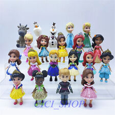 Boneca Disney Princesa Gold Glitter Mini Criança 3" Posable Escolha a Sua Favorita!, usado comprar usado  Enviando para Brazil