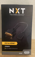 NXT TECHNOLOGIES DVI to HDMI Adapter Cable (NX50637) Brand New in open Box til salgs  Frakt til Norway