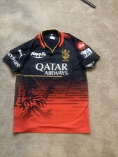 IPL Royal Challengers Bangalore Jersey Shirt Cricket Qatar airways for sale  Shipping to South Africa