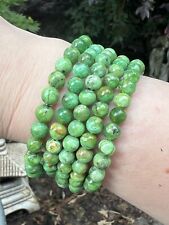 Variscite crystal beaded for sale  WIGAN