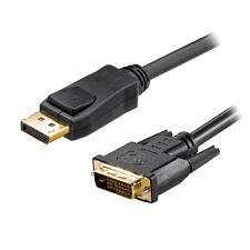 Used, M43 DisplayPort to DVI Cable 1080P DisplayPort DP to DVI Cable 1.8m DVI Monitor for sale  Shipping to South Africa