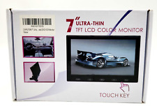 Monitor LCD 7" ultrafino 16:9 HD 800x480 colorido TFT toque backup 20MS comprar usado  Enviando para Brazil